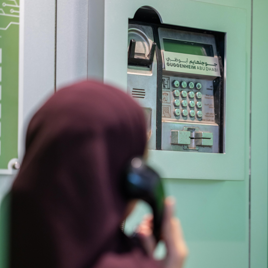 Network of Answers by Agatha Gothe-Snape (Phone Booth)